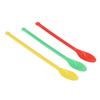 20 Sets Laboratory Spoon Scoop Plastic Double Ended Green Red Yellow Measuring Tool