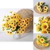 Sunflower Fake Flowers With Durable Silk Material For Gift Home And Party Decorations