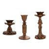 Vintage Retro Metal Taper Candle Holder Candlelight Display Candlestick Stand Candle Pillar