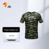 Camiseta de Treino Camuflada de Secagem Rápida de Verão