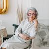 2Pcs Birthday Number Glasses Rhinestone Eyewear Party Supplies Photo Booth Props Celebration Accessories for Adults 60Th