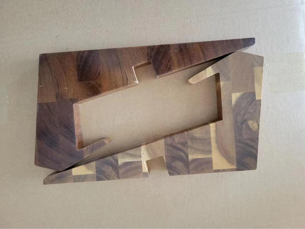 Rezept- und Menüständer aus Holz: Küchen-, Restaurant- oder Arbeitszimmernutzung