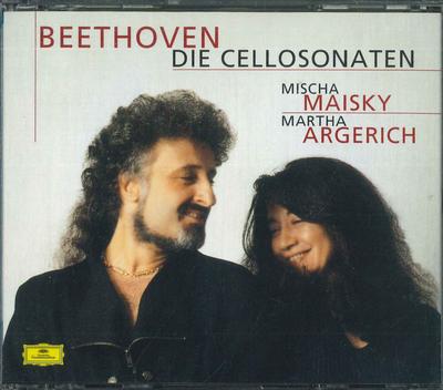 CD MISCHA MAISKY & MARTHA ARGERICH - Μπετόβεν : Οι Σονάτες για Βιοτσελο FPCC406801 DEUTSCHE GRAMMO Ιαπωνία Κλασική Μεταχειρισμένη