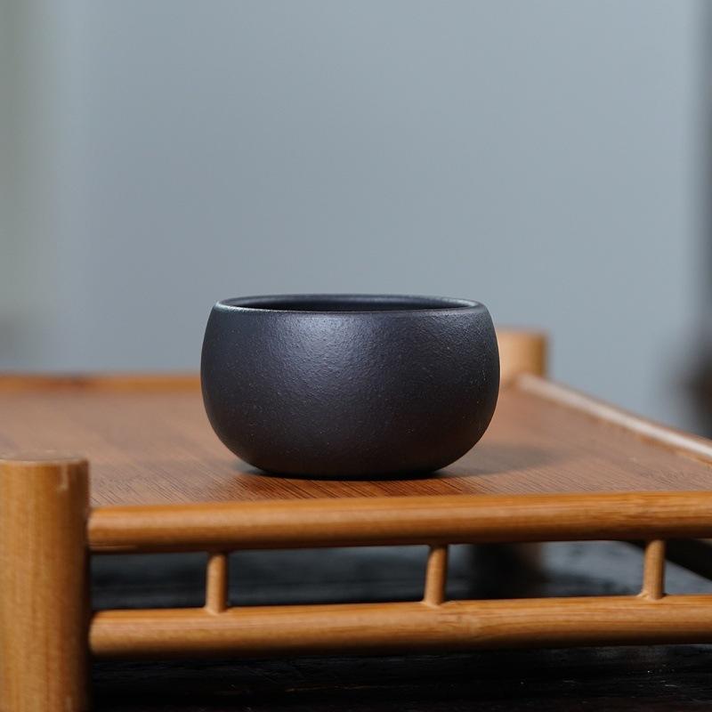 50ml Purple Clay Kung Fu Tea Cup Household Round Mouth Teacups Small Tasting Mugs Ceramic Colorful Cups Tea Ceremony Accessories