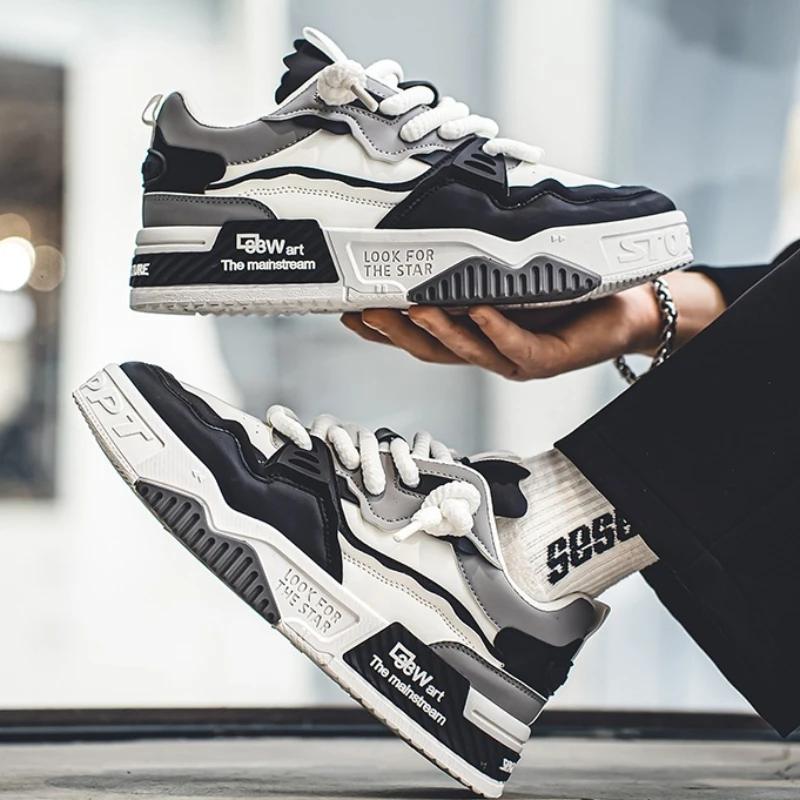 Fashion Men's Casual Shoes Fashionable Men's Sports Shoes New Brand Design Comfortable Soft Sole Men's Running Shoes Tenis Masculino