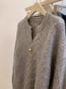 25 Autumn Winter Pure Wool Cable Knit Pullover - Loose, Layerable Top for a Slimming Look