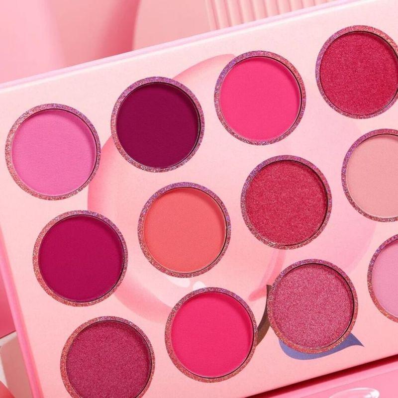 DE'LANCI - 12 Colors Pink Peach Eyeshadow Palette