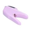 Stapleless Stapler Safe Environmentally Friendly ABS Stapling Machine for Office DocumentsPurple