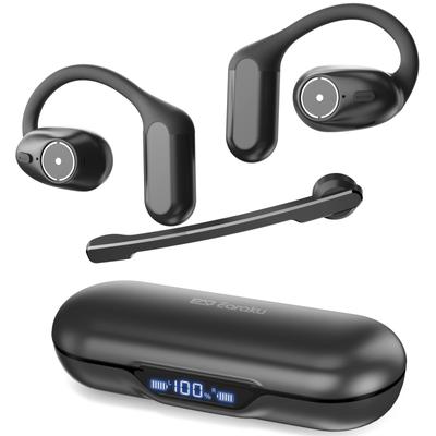 Odnímatelná otevřená sluchátka Bluetooth se sluchátky pro OWS v průmyslovém odvětví vysokého standardu lze použít v jednom nebo obou uších Hluk Bluetooth ENC