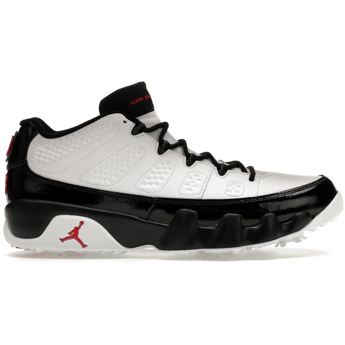 

Sneaker Jordan 9 Retro Low Golf White Black True Red(FJ5934-100) 42