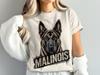 Malinois T-Shirt, Belgian Shepherd Dog Shirt, Dog Breed Tee, Canine Gift, Dog Lover Apparel, Animal Graphic Tee