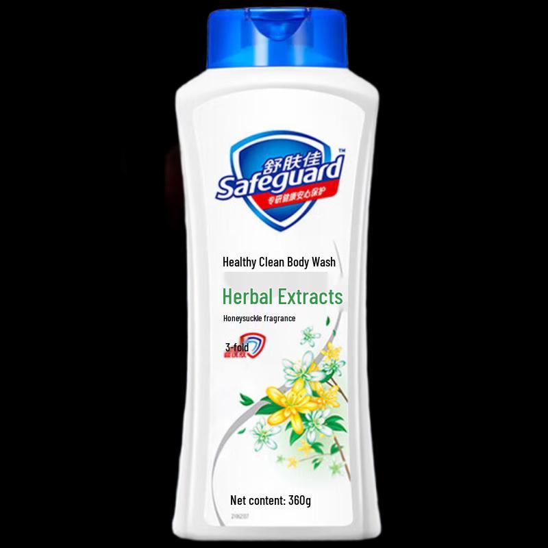 Safeguard Healthy Purifying Honeysuckle Shower Gel 360g