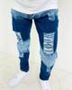 skinny distressed UK hip street sweat jogger super skinny patch JGG.Men's jeggings, pants, denim, drill, drill, sweat, hop, style, denim, pants,