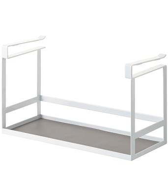 Yamazaki Tower Condiment X X Kitchen Hanging Model 2466 Under-Cabinet Rack, White, Approx. W30.5 D12.5 H18cm, Rack, Shelf,