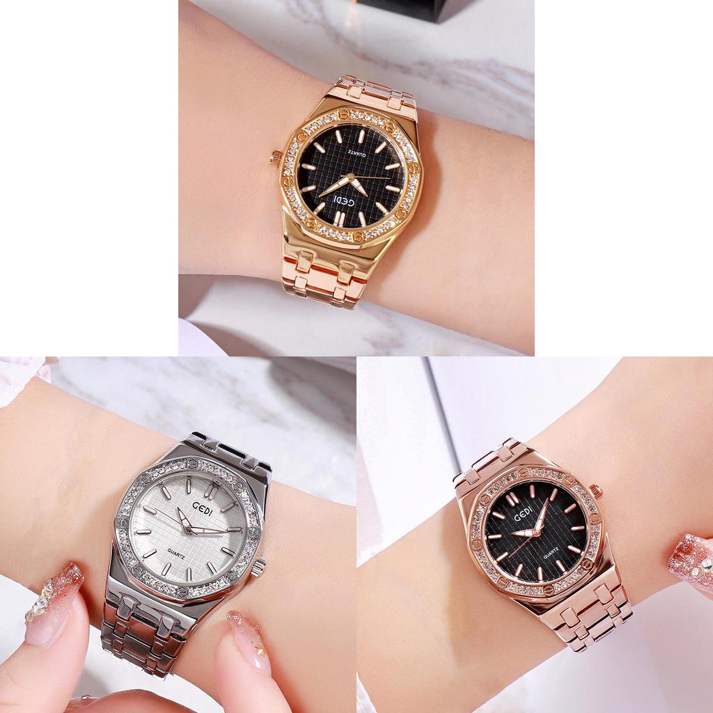 Womens Fashion Quartz Watch With Water Resistance For Casual Office Wear