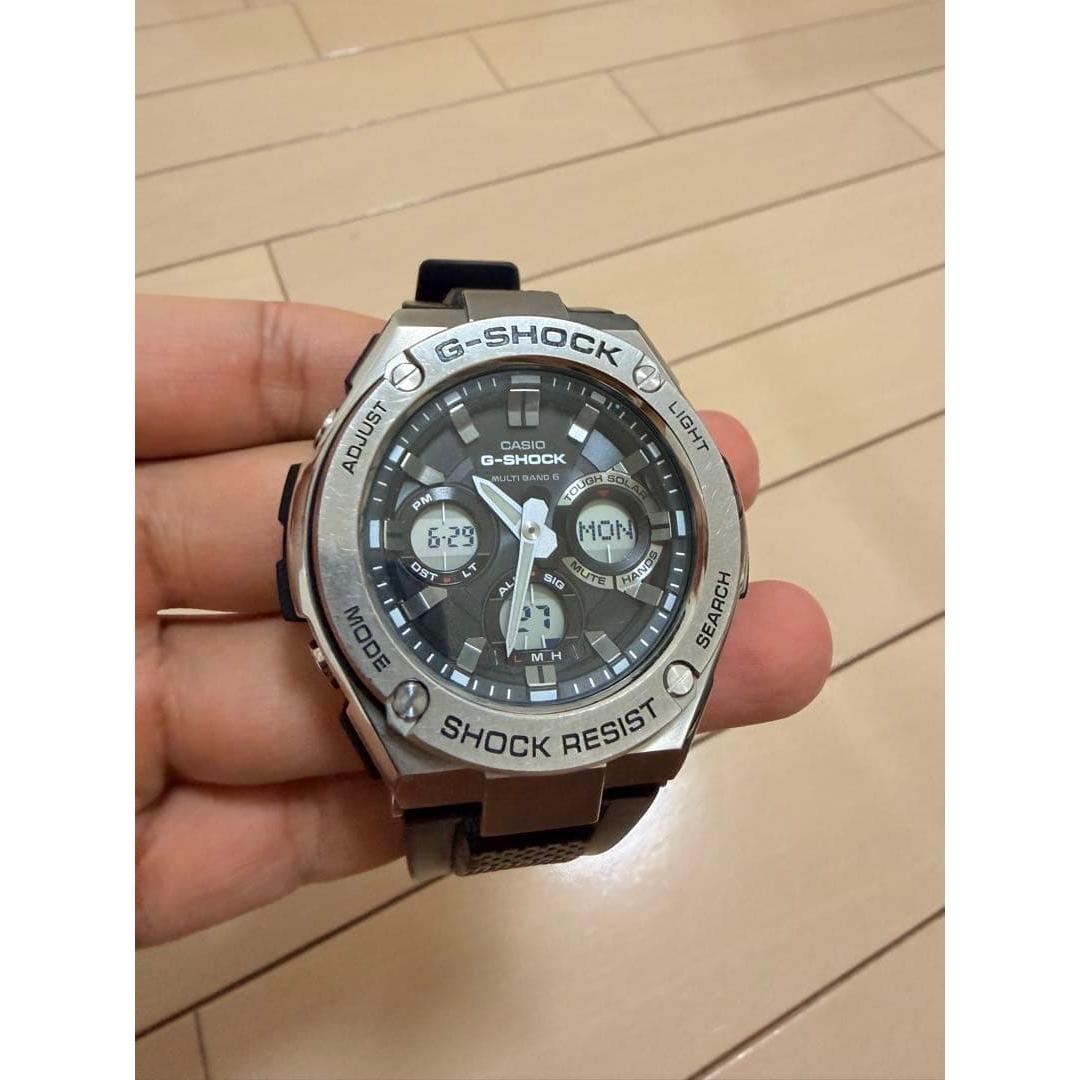 Used CASIO G-SHOCK G-STEEL GST-W110-1AJF