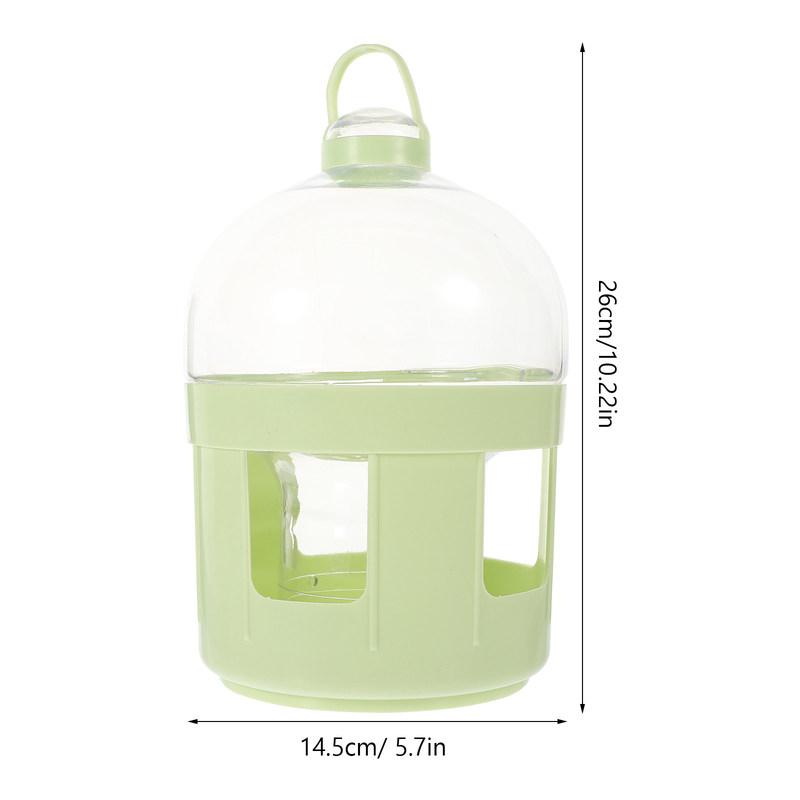 Large Capacity Automatic Bird Water Dispenser Plastic Pigeon Quail Portable Pet Waterer Container Pigeon Bird Waterer Supplies