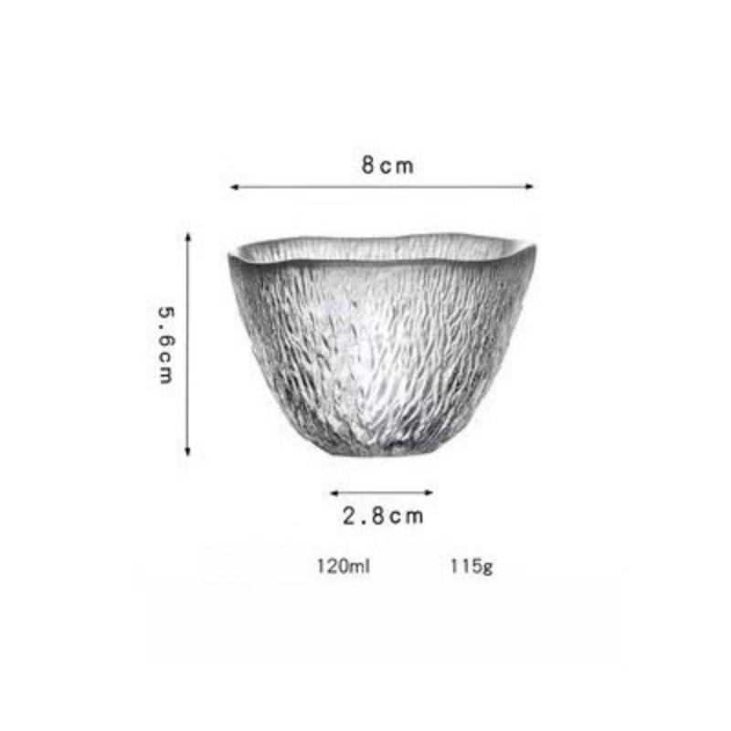 Japanese Style Whiskey Glass Cup, Crystal Spirit Tumbler for Whisky, Wine, Cocktail, Cognac, Brandy, Beer & Coffee