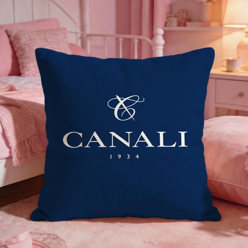 

Classic CCanali Cushion Cover Premium Comfort Reversible Pillow Cove Two In One Design For Any Room Car Interior 30X30cm