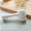 3D Double-Sided Silicone Facial Cleansing Brush – Soft Bristles for Deep Clean