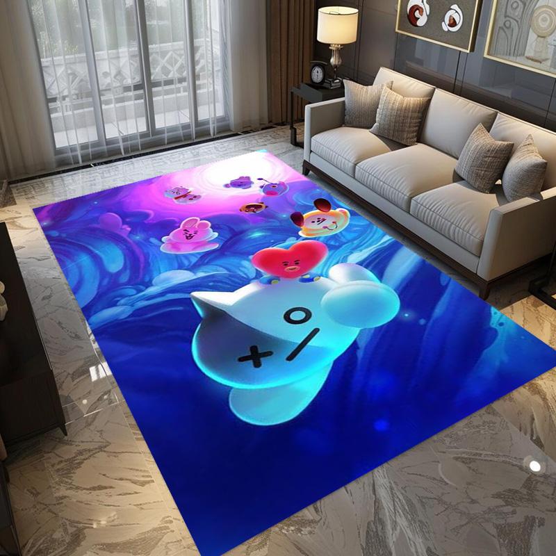 Vibrant Soul: Essence Unity Carpet Doormat Suitable for All Seasons Protective Pad Bathroom Mat Dormitory Decoration