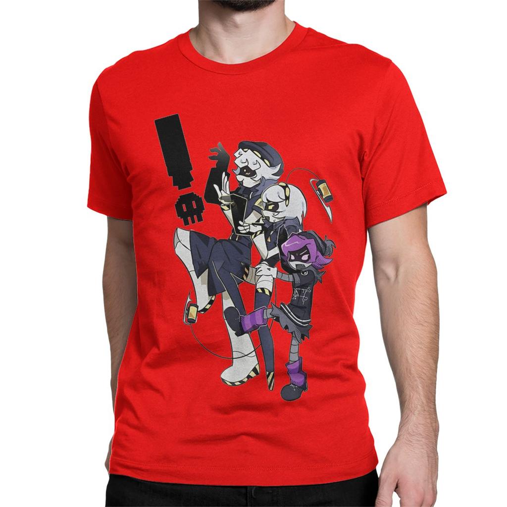 Anime T Shirts Men Women Pure Cotton Casual T-Shirt Round Neck N and Uzi Doorman Tees Short Sleeve Clothes Summer