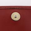 GUCCI Old Gucci Shoulder Bag 001.904.1059 Interlocking G Red Calfskin Women Used