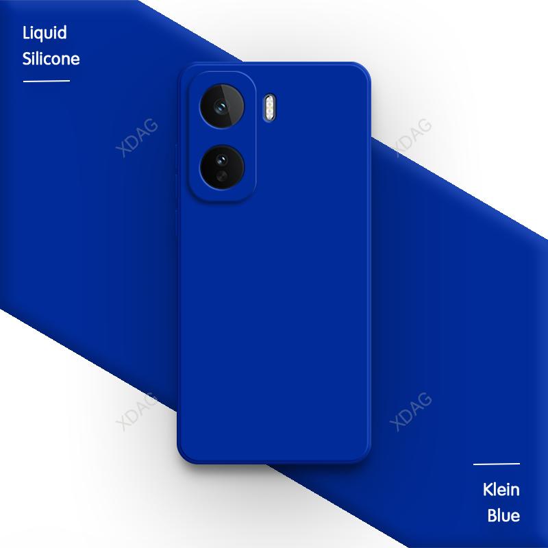 Candy Color Liquid Silicone Phone Case for vivo iQOO Neo11 Neo 11 5G China Soft Original High Quality Straight Edge Bumper Cover