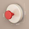 Reusable Abs Suction Cup Hook Punch-Free Wall Mounted Wall Hanger Accessories Vacuum Door Hooks Toilet