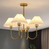 Fabric Table Lamp Lampshade Pleated Pendant Lampshade Floor Lamp Cover  Chandelier