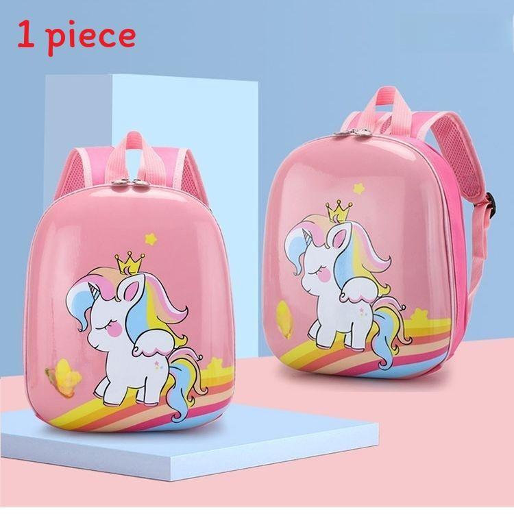 Cat Marshal Chase Dinosaur Unicorn Cartoon Printed Backpack Children