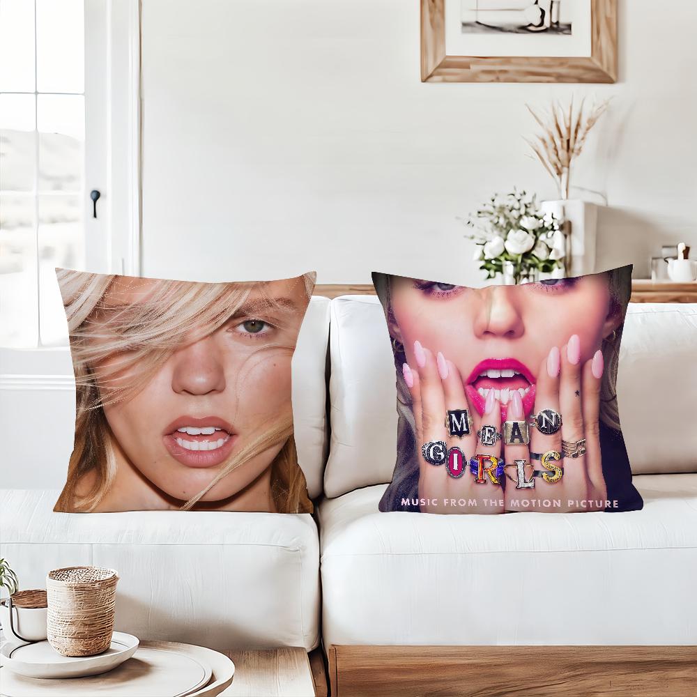 Singer R-Renee Rapp Bite Me Pillow Case Suitable For Bedrooms Living Rooms Cars Home Decoration