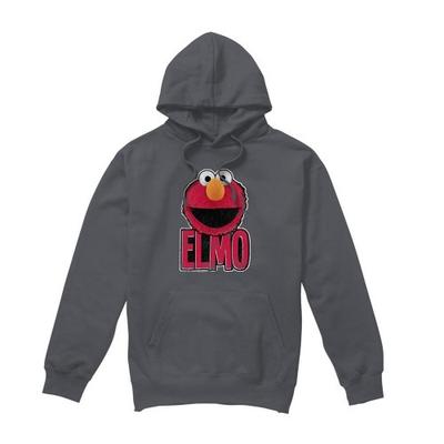 Sesame Street Unisex Adult Elmo Smile Hoodie
