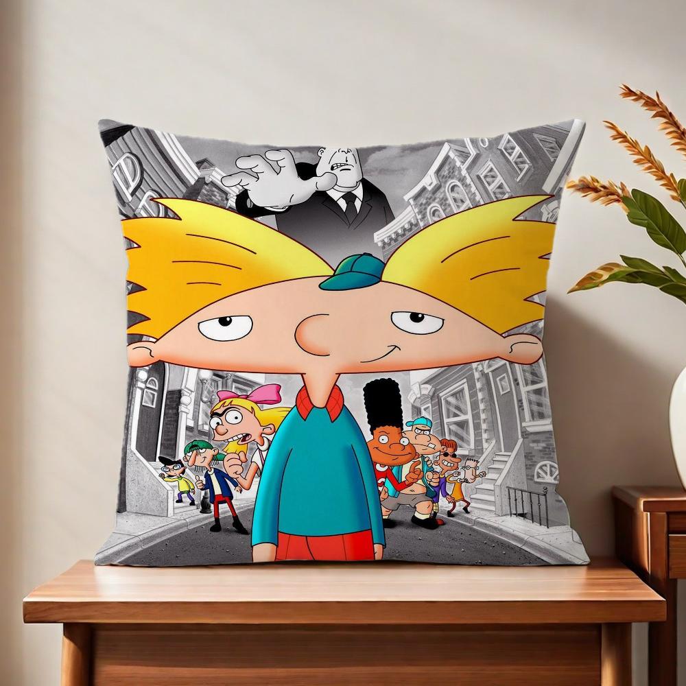 H-Hey A-ArnoldS Comfortable soft Pillow Case for Sofa Living Room Home office Decor Protective Covers