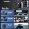 High-definition 1080P Car Recorder, Optional 32G Memory Card, Optional Rear Third Camera