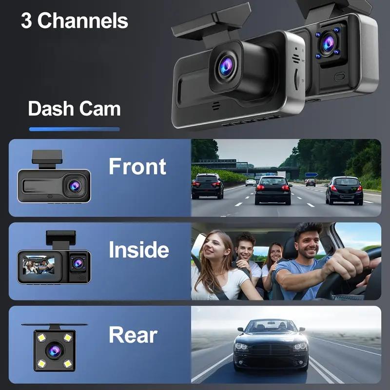 High-definition 1080P Car Recorder, Optional 32G Memory Card, Optional Rear Third Camera