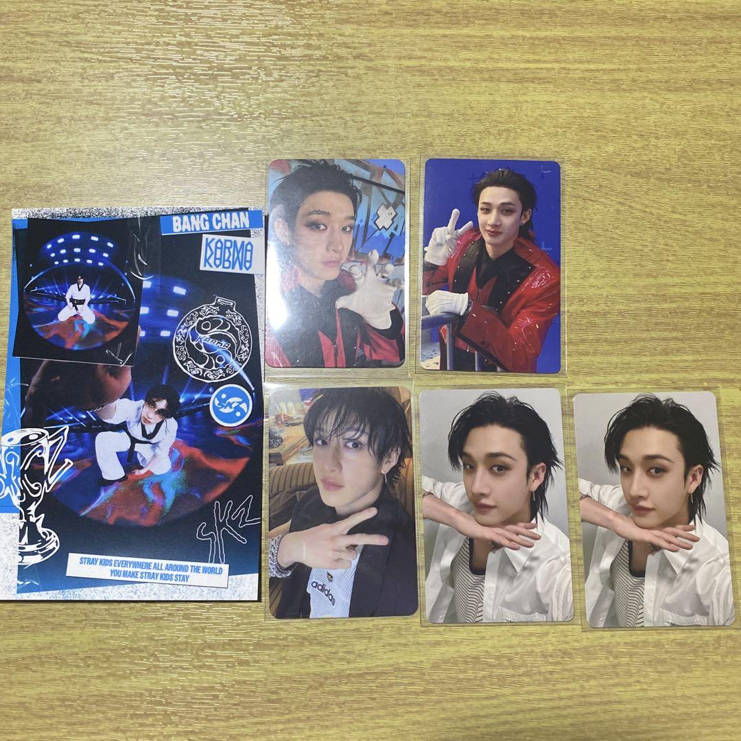 

[USED] Stray Kids Bang Chan trading card