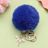 Accessories Faux Rabbit Fur Key Buckle Car Pendant Ballet Dancing Girl Keyring Angel Keychain