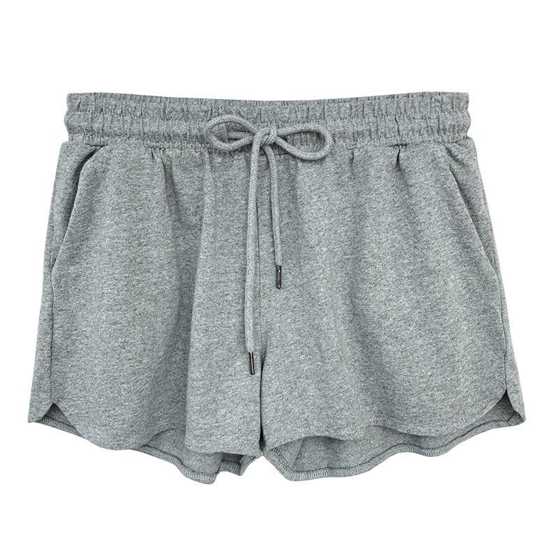 High Waist Elastic Waist Sports Shorts Women Loose Casual Wear Wide Leg Pants Home Pajama Pants Summer