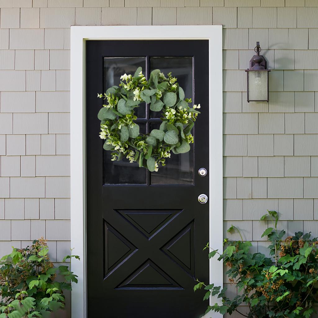 Simulation Garland Door Decoration Pendant Grass Ring Decorative Door Knocker