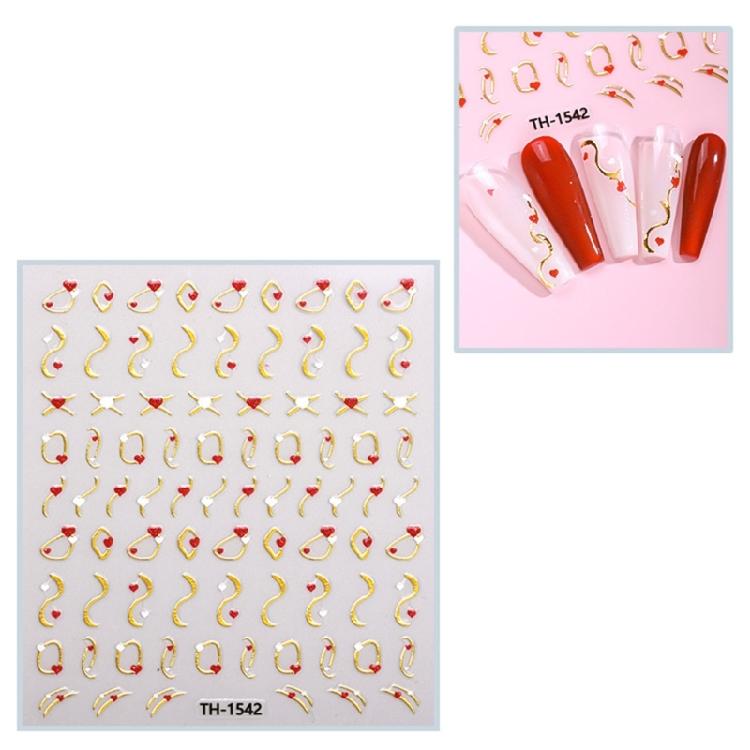 1 Sheet Spring Festival Nail Art Stickers for Women and Girls Traditional Chinese Designs Spring Festival Nail Decals