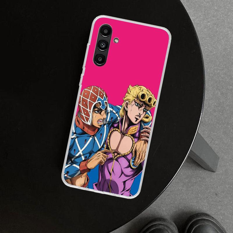 JoJo Adventure Giorno Giovanna Phone Case Cover for Samsung Galaxy A17 A16 A26 A36 A56 A57 A37 A15 A25 A35 A55 A14 A24 A34 A54 A