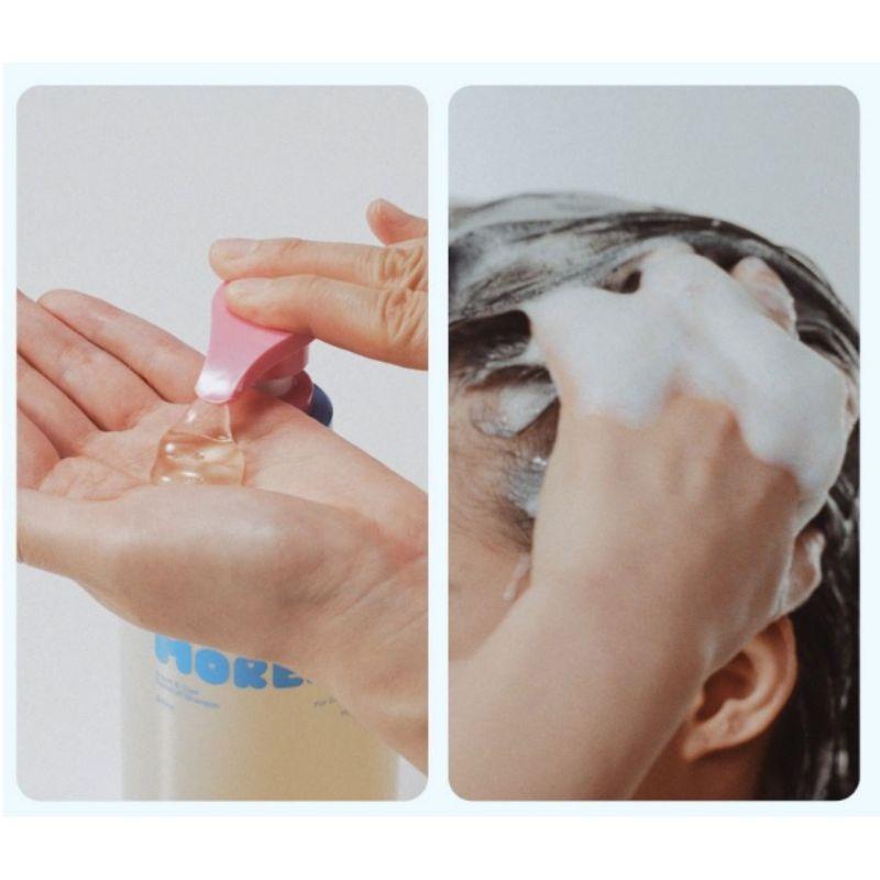 moremo Fresh and Cool Dandruff Care Functional Shampoo Scalp Refresh Anti Dandruff Shampoo 500ml