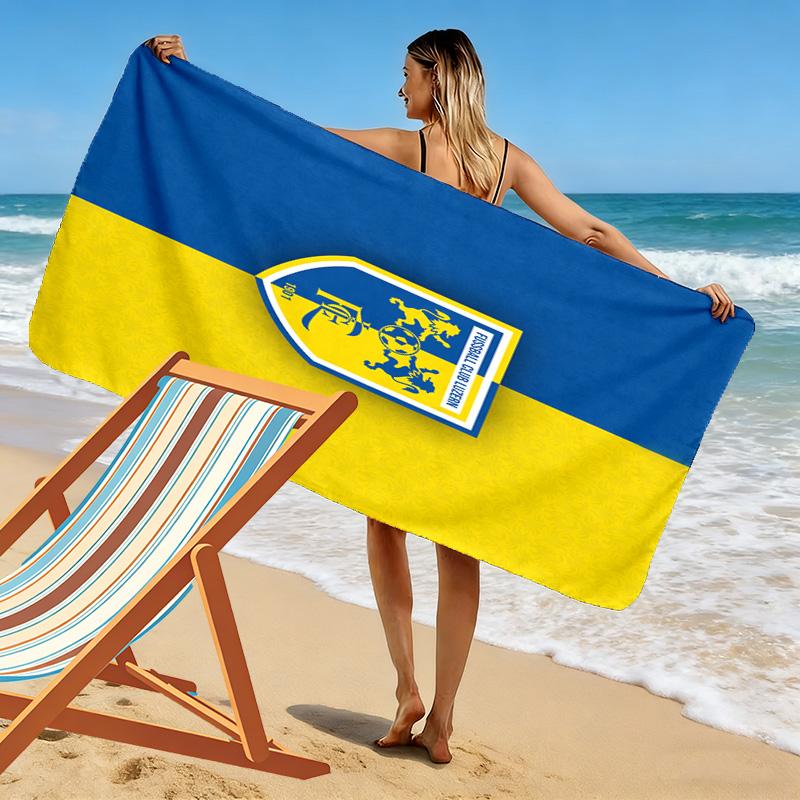 FC Luzern Print Beach Towel, Large Soft Quick Dry Towel for Beach Camping Swimming
