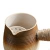 Keramik-Teekanne Teefilter 700ml Zubereiter mit Anti-Hitzeschutz-Griff für Wandern Camping Hotel Picknick