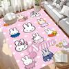 Custom Name Personalized Miffy Print Carpet, Versatile Home Decor Rug, for Playroom, Apartment, Balcony, Entryway, Hallway Gift