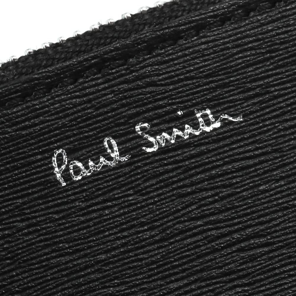 Pouzdro na karty, klíčenka, peněženka na mince, kožené, City Embossed M1A 6136 ISTRGS 79, černé [Paul Smith] [Položka]