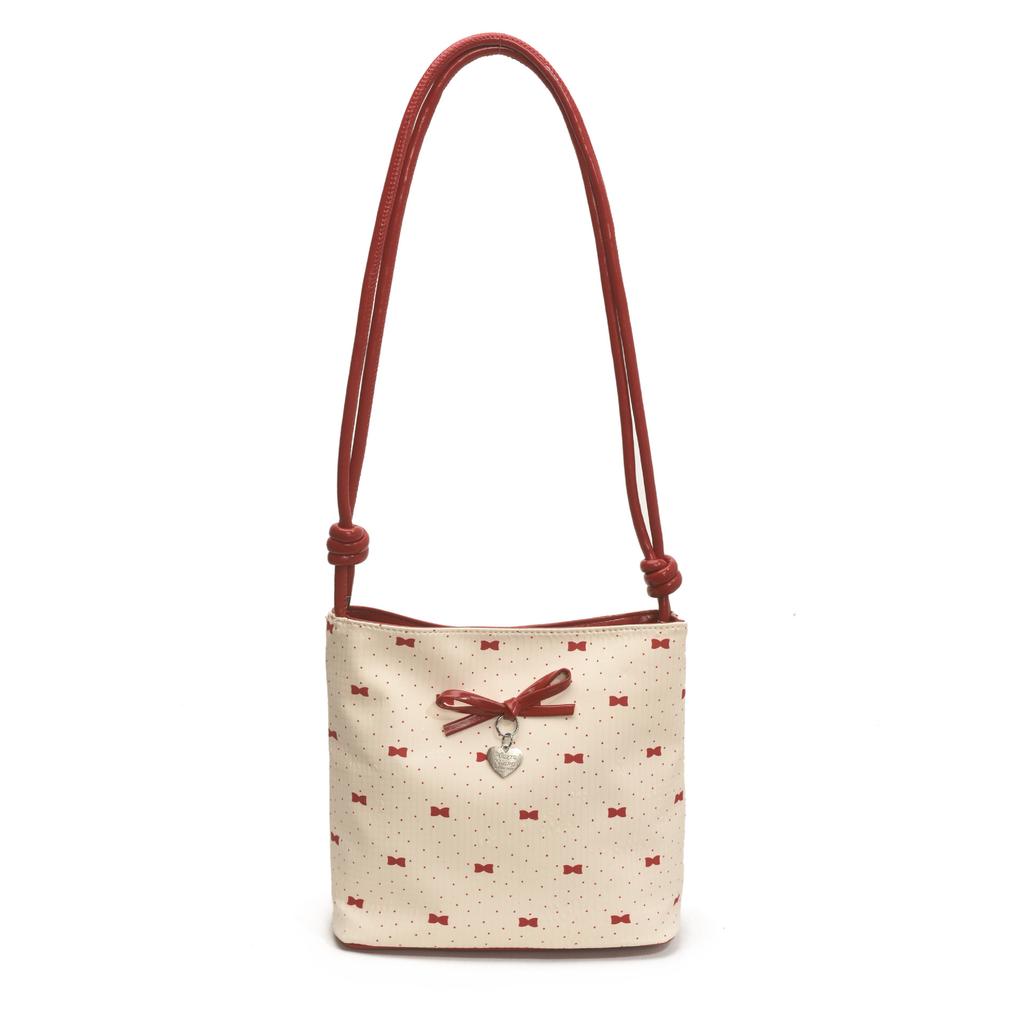 Mode Vielseitige Süße Schleife Achseltasche Damen Sommer Schlichte Premium Schulterhandtasche