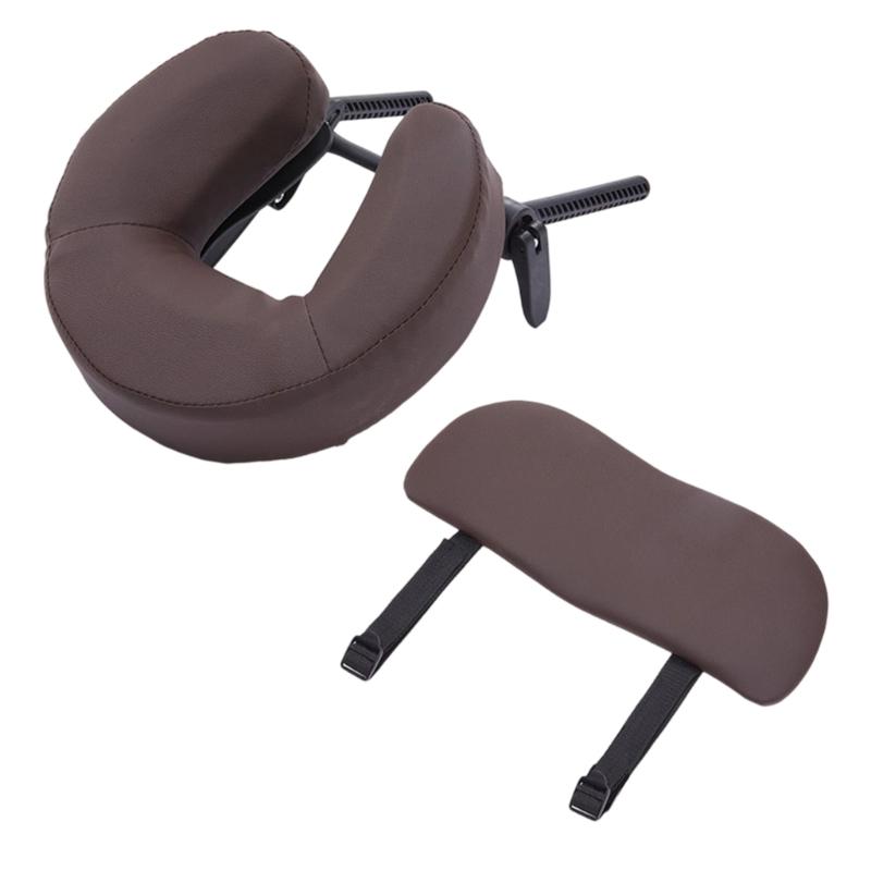 Ergonomic Face Cushion For Massage Therapy Soft Padded Support Anti Pressure Marks Professional Salon Equipment
