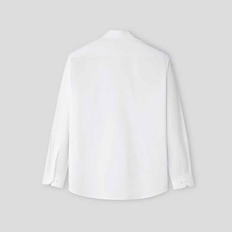HLA Men's Three-Proof Non-Iron Long Sleeve Shirt